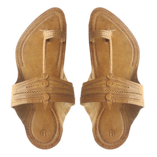 Kolhapuri discount flat chappals